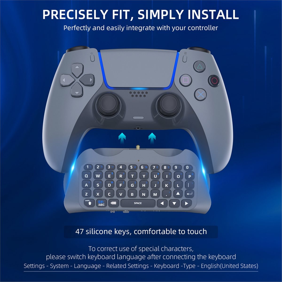 Gaming Speaker - goodidea 3.5mm Gaming Wireless Keyboard 3.0