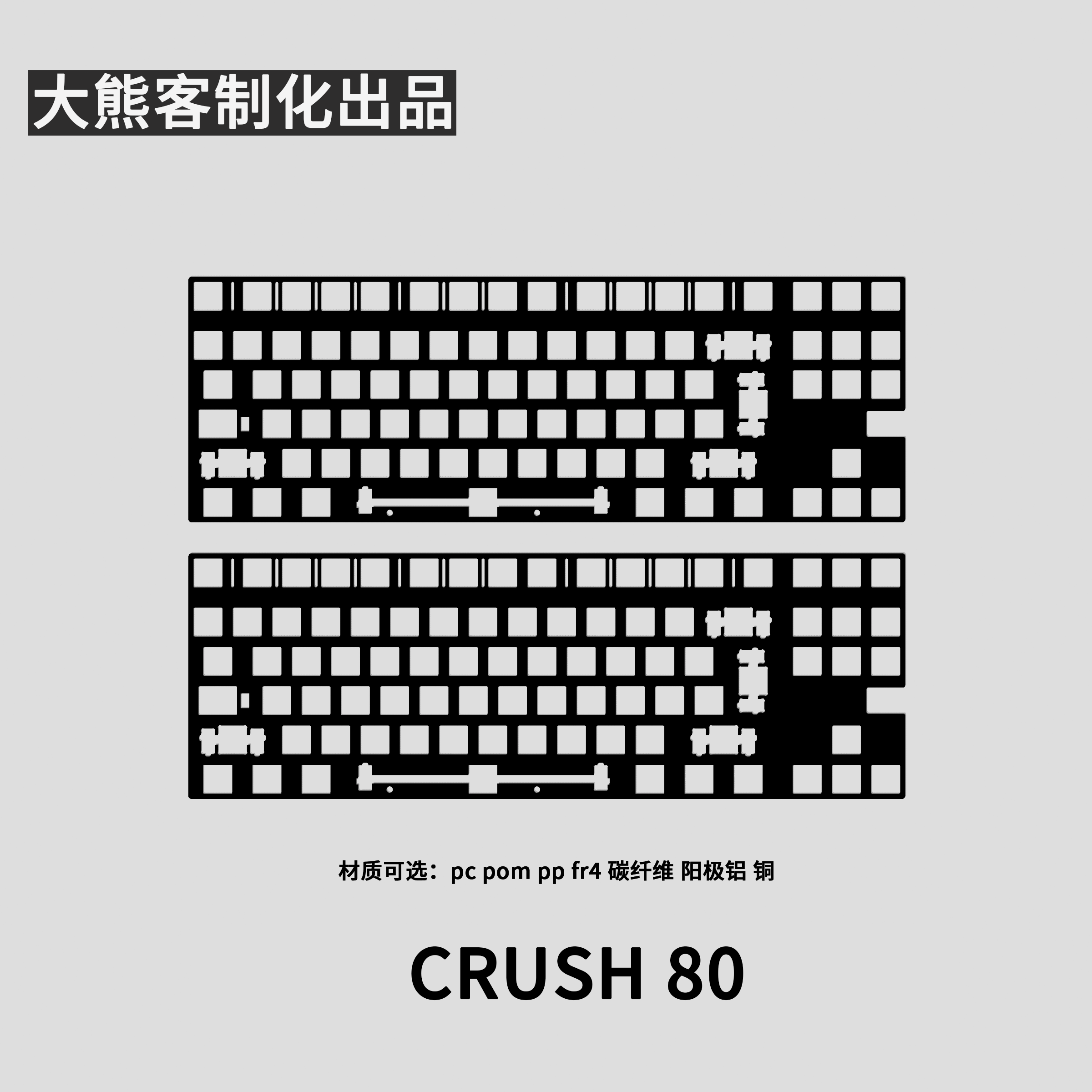 Crush 80 Positioning Plate for - Gaming Pc Equipment recension och pris