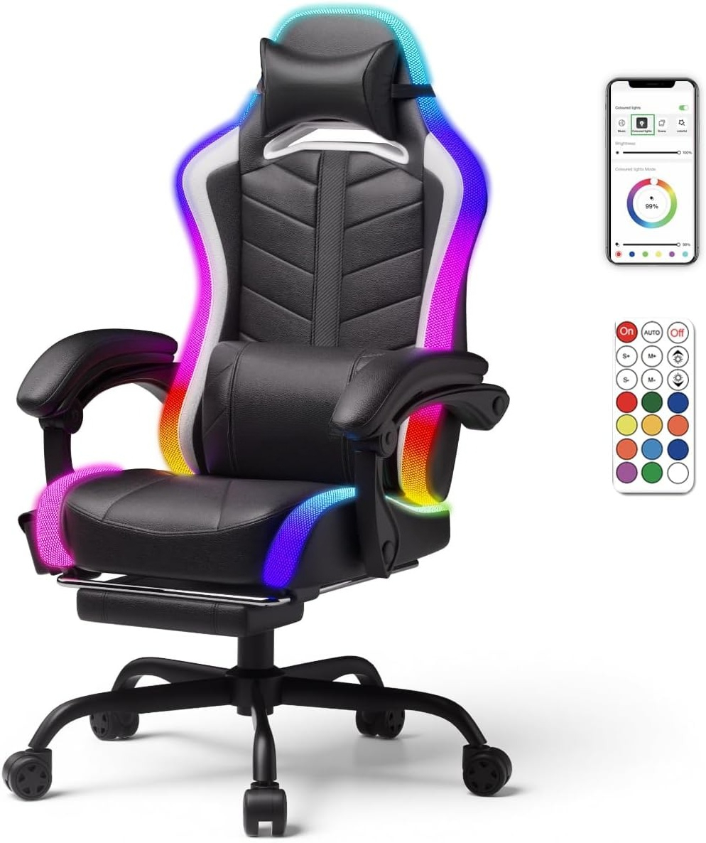 Gaming Chair Premium PU Leathe - Gaming Speaker recension och pris
