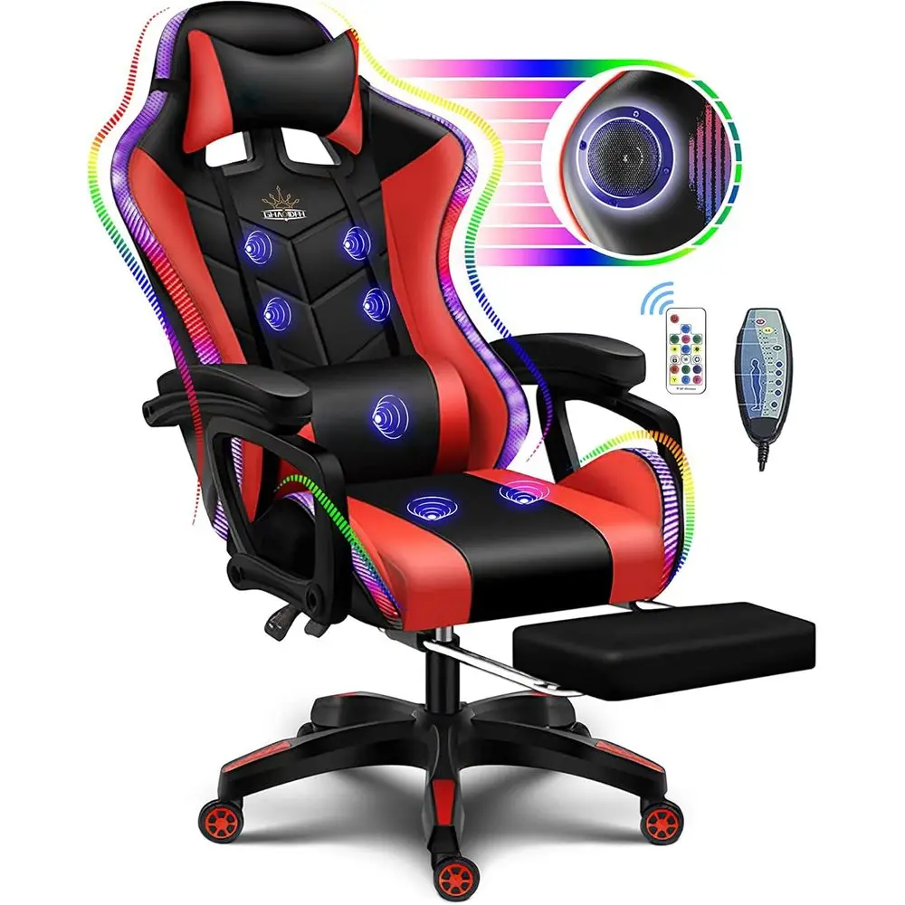 Ergonomic High-Back Gaming Cha - Gaming Speaker recension och pris