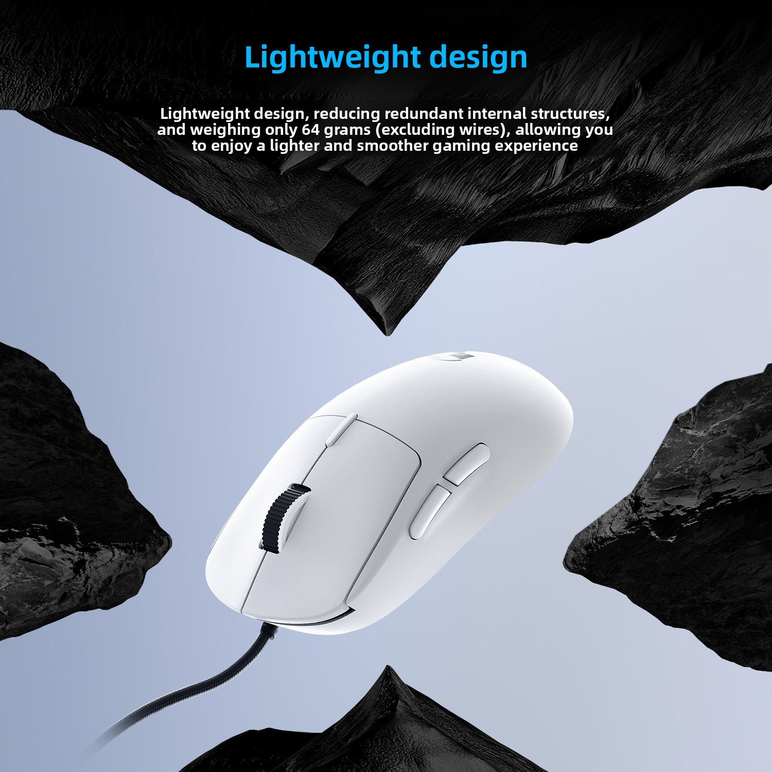 GPW-Y PAW3395 Lightweight Wire - Pc Gaming Y60 recension och pris