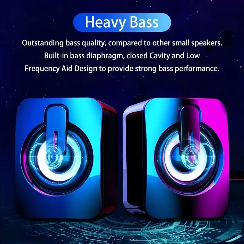 Niye USB Wired Desktop Gaming  - Gaming Speaker recension och pris