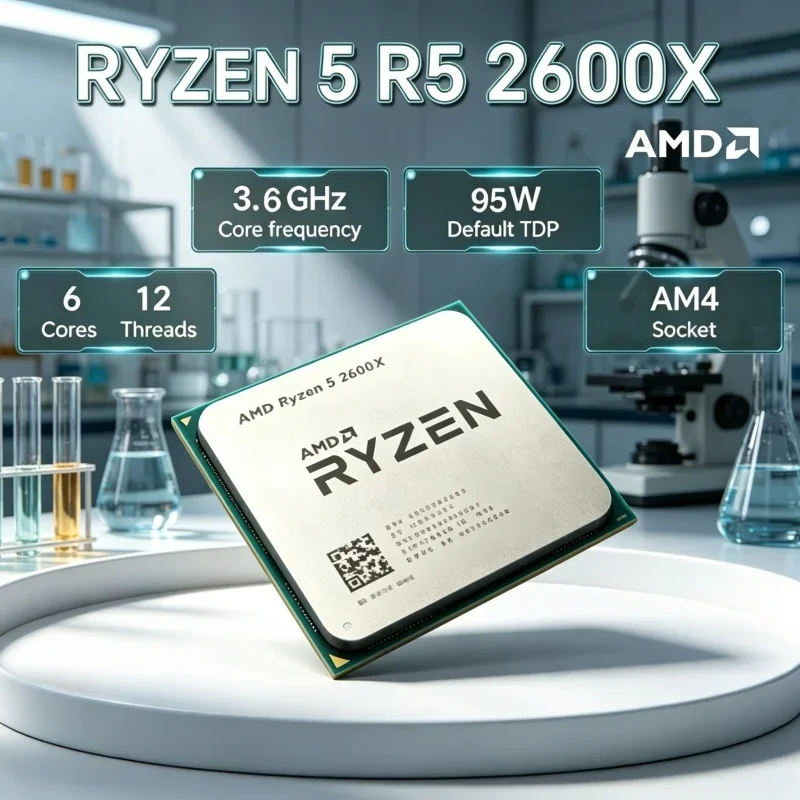 AMD Ryzen 5 2600X Mid-Tier Gam - Pc Gaming Mid Range recension och pris