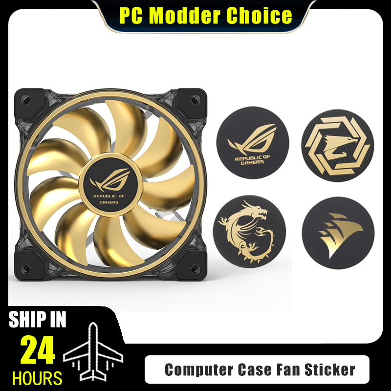 Computer Case Fan Logo Sticker - Gaming Pc Equipment recension och pris